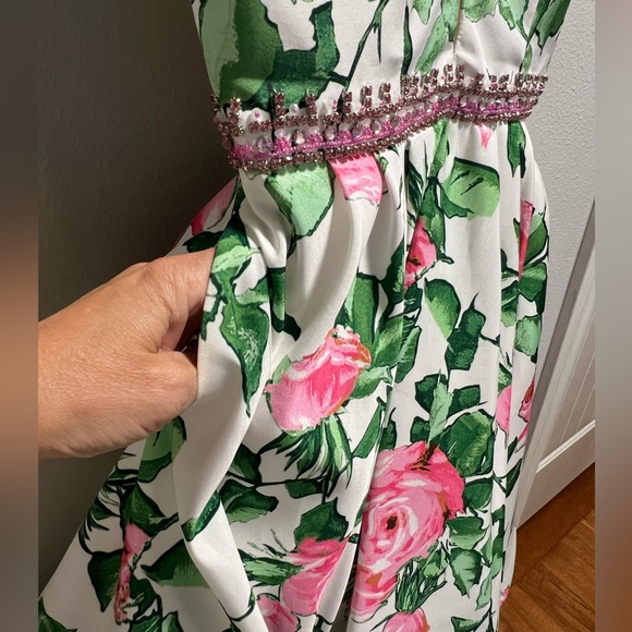 Sherri Hill White Cocktail Dress Size 2 - Picture 3 of 6